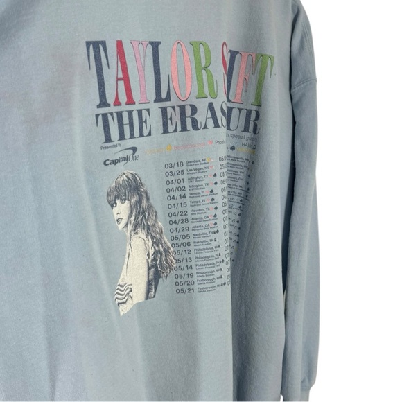 Taylor Swift with guitar Eras Tour sweatshirt 3XL 2023 - Picture 2 of 6